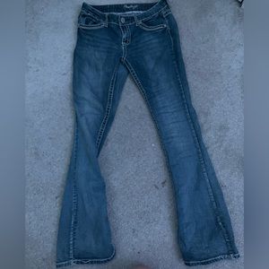 Amethyst Flair low rise Jeans y2k 2000s